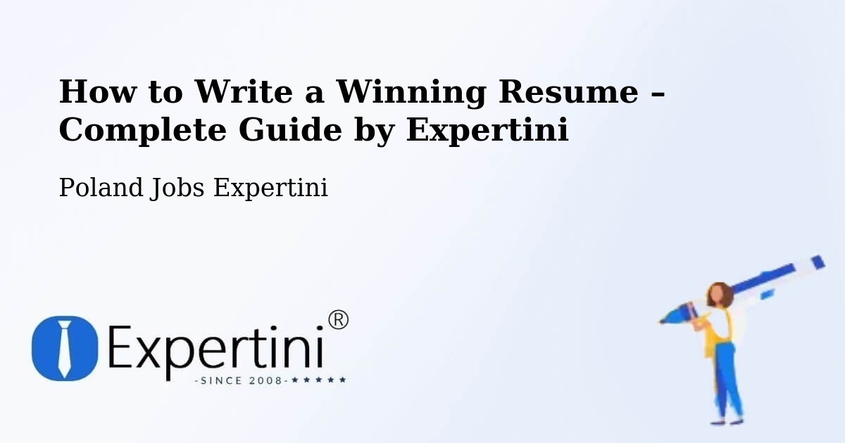 Resume Writing Guide for Job Seekers – Bytom - Bytom, Poland Jobs Expertini